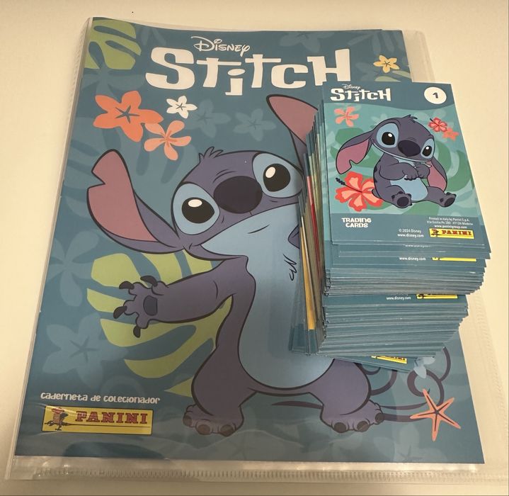Cartas avulso Stitch Panini