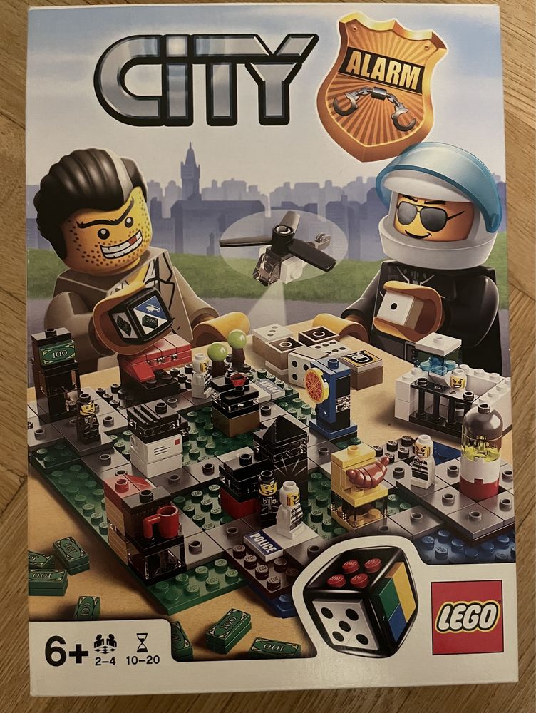 Lego city alarm 3865 gra planszowa