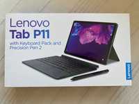 Tablet Lenovo Tab P11 com teclado, caneta e capa - 4 GB RAM + 128 GB