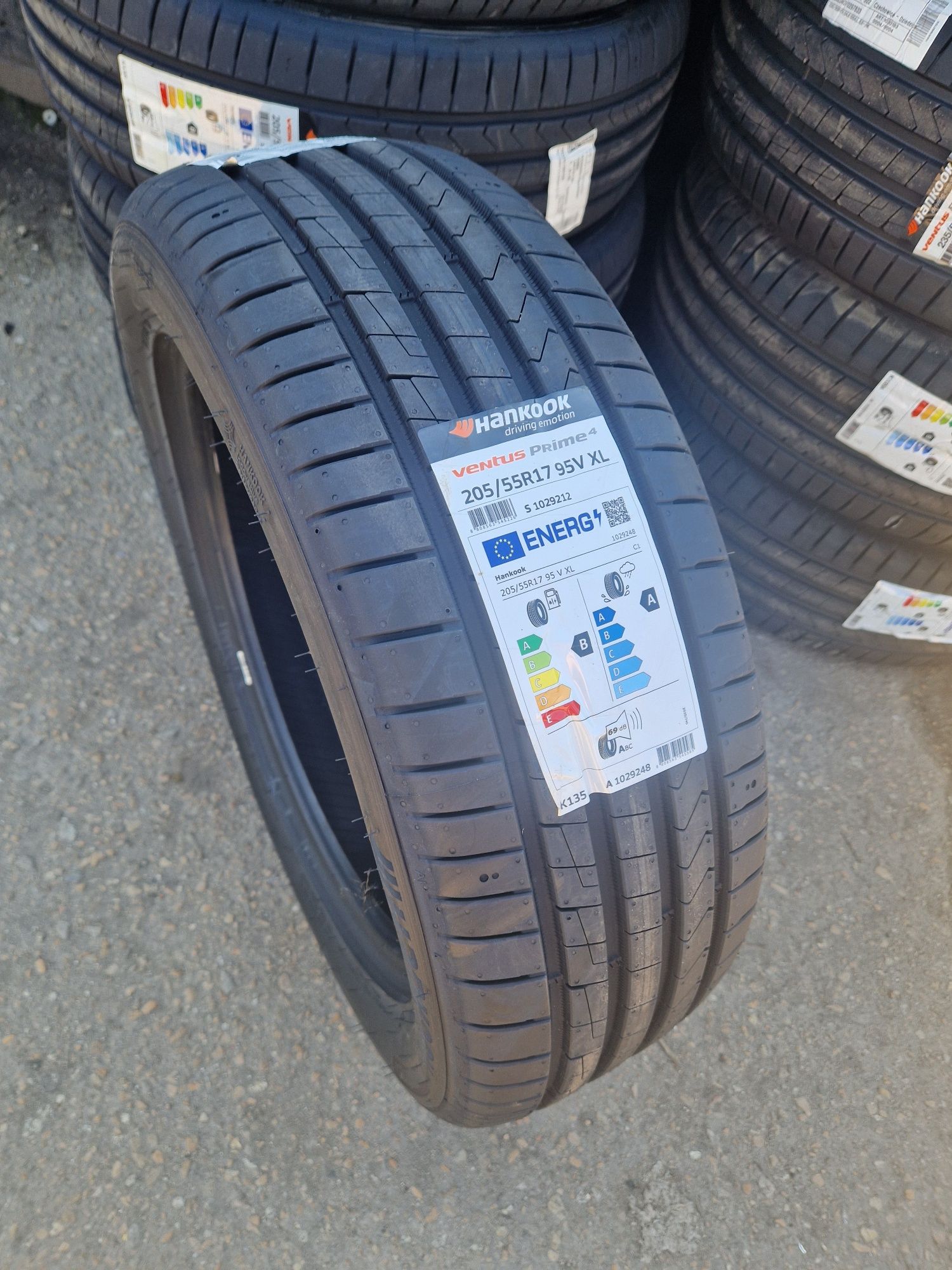 4x nowe opony letnie 205/55R17 Hankook VPRIME4 Wzmacniane XL 95V