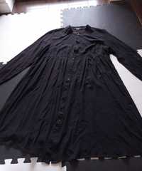 Sukienka ciążowa rozkloszowana koszula czarna r. 40 Esmara