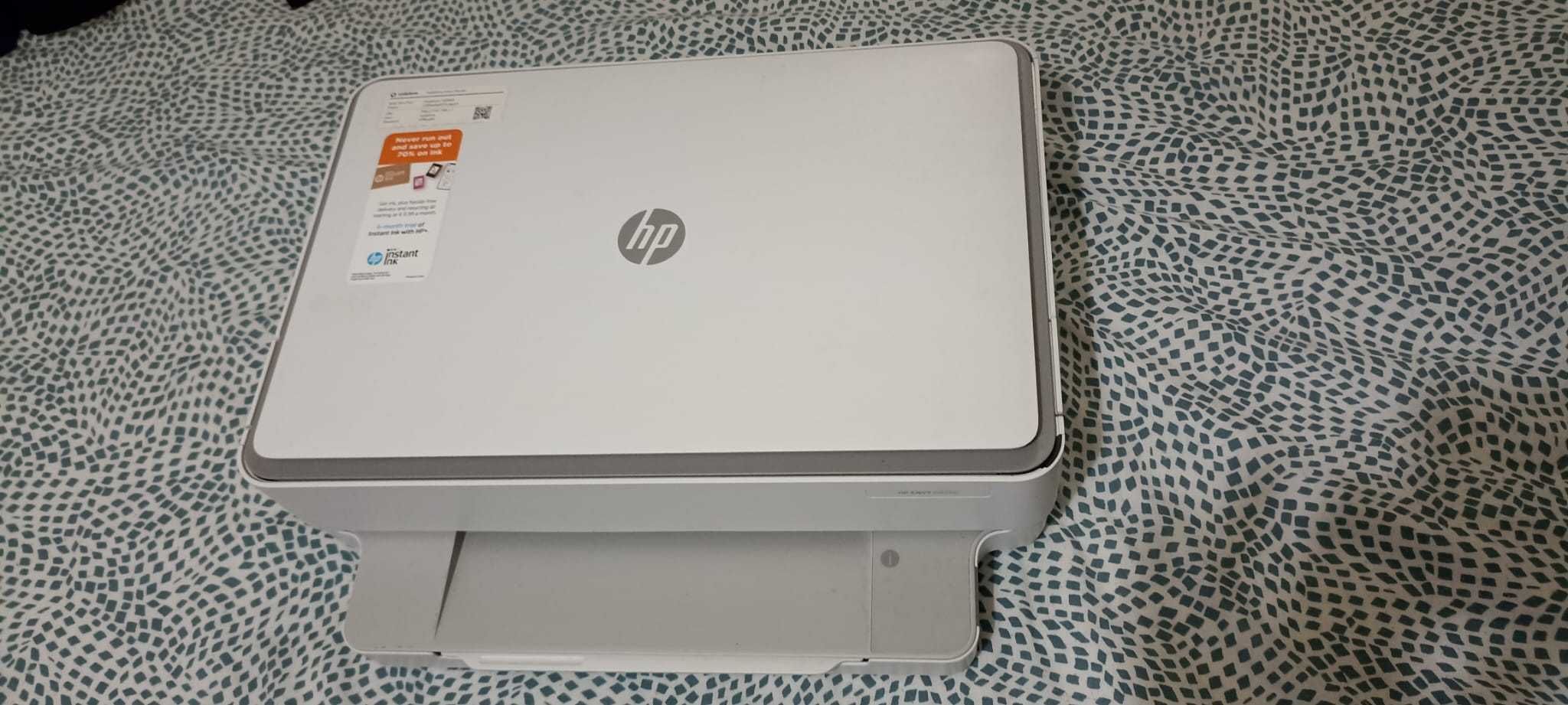 Impressora - HP Envy 6020e Multifunções a Cores WiFi Duplex Fax
