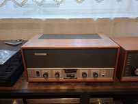Wzmacniacz lampowy OTL Philips Ag 9018+ tuner + kolumny