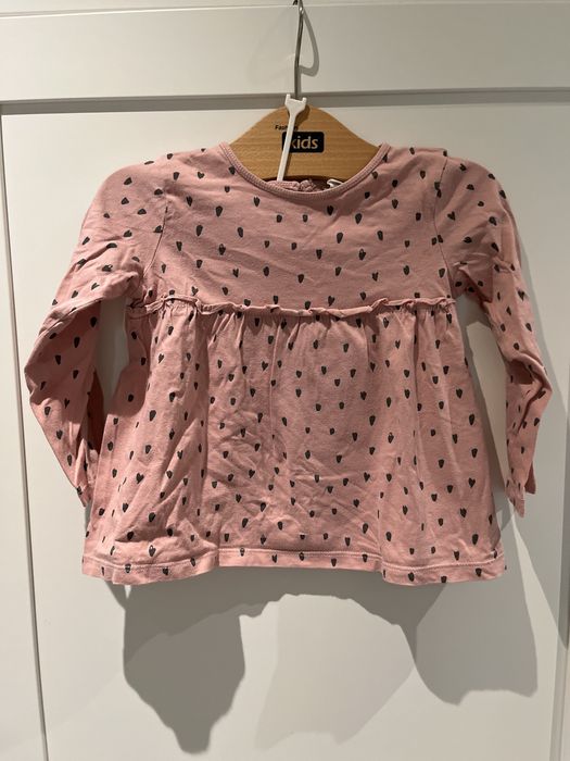 Bluzka z motywem serca H&M 92