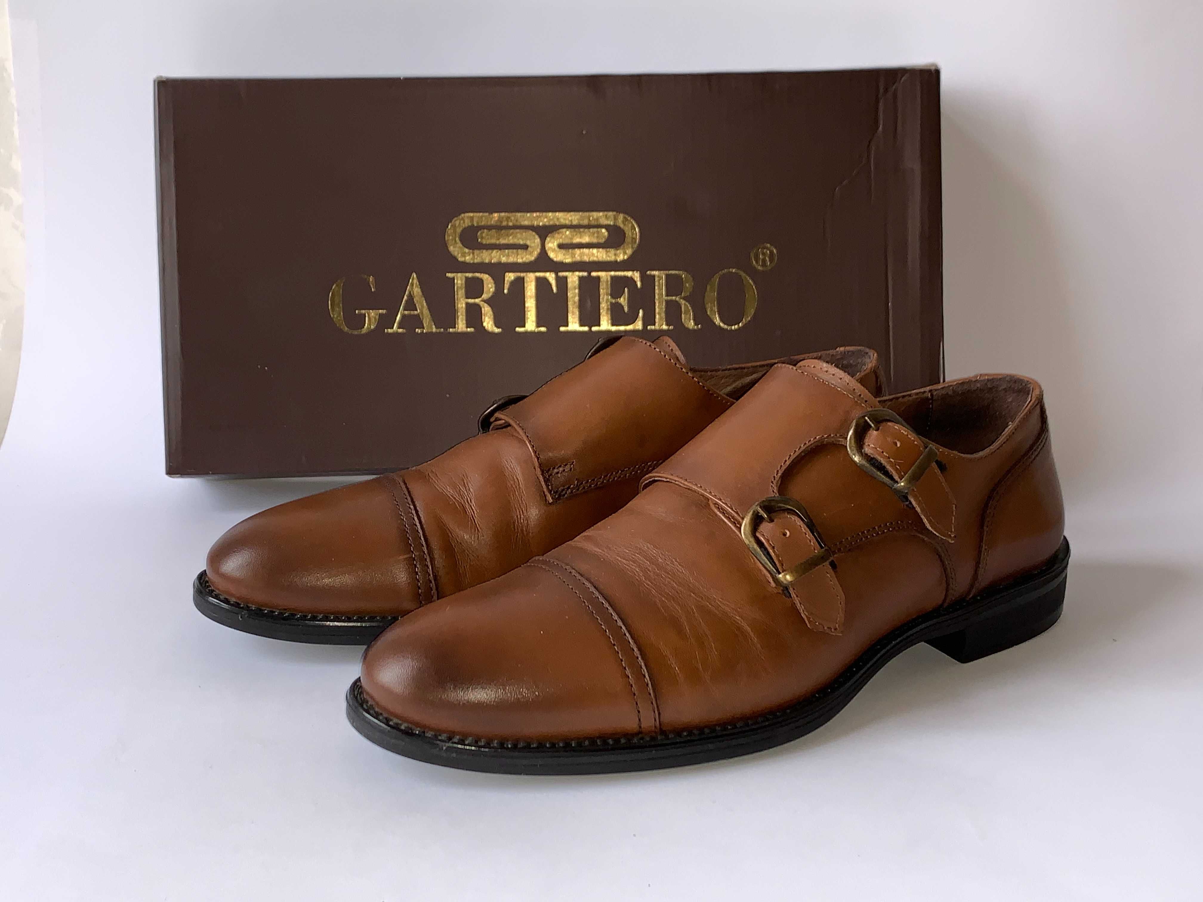 Туфлі нарядні шкіряні Gartiero 40-41 cм (26 см) Турція Як нові!