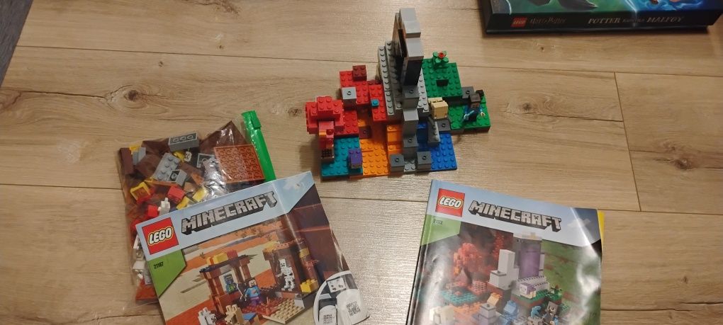 LEGO Minecraft 21167 oraz 21172