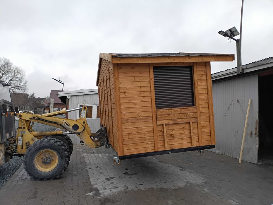 domek handlowy na kołach kiosk stragan producent