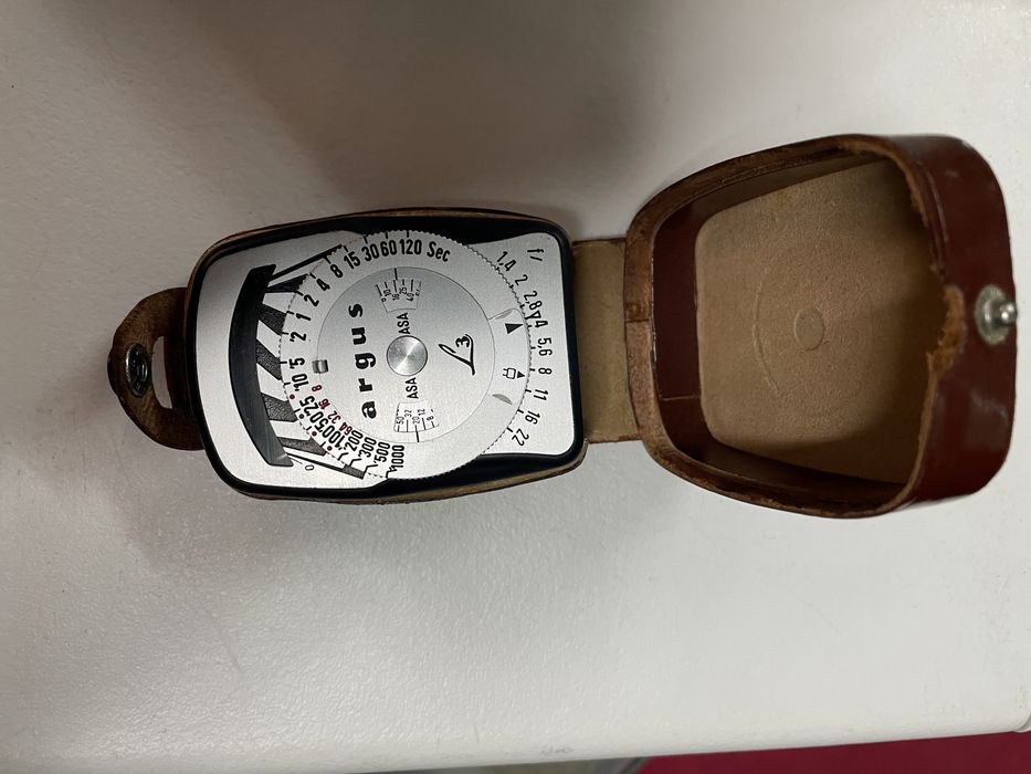 ARGUS medidor de luz camara fotografica