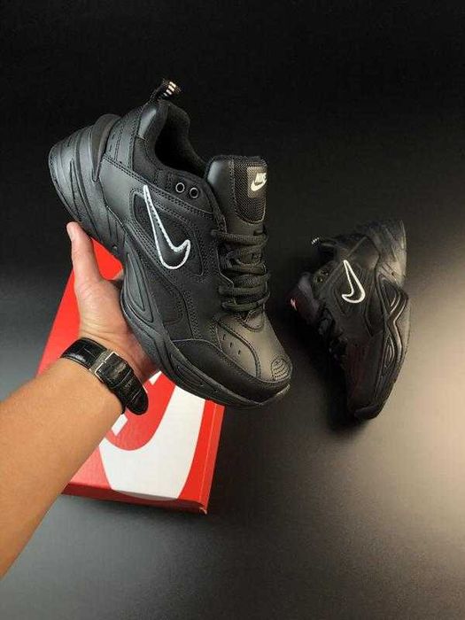 Чоловічі зимові кросівки nike m2k tekno black white