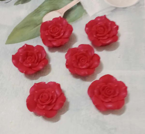 Mini mydełko glicerynowe róża mini 1 szt na podziękowania