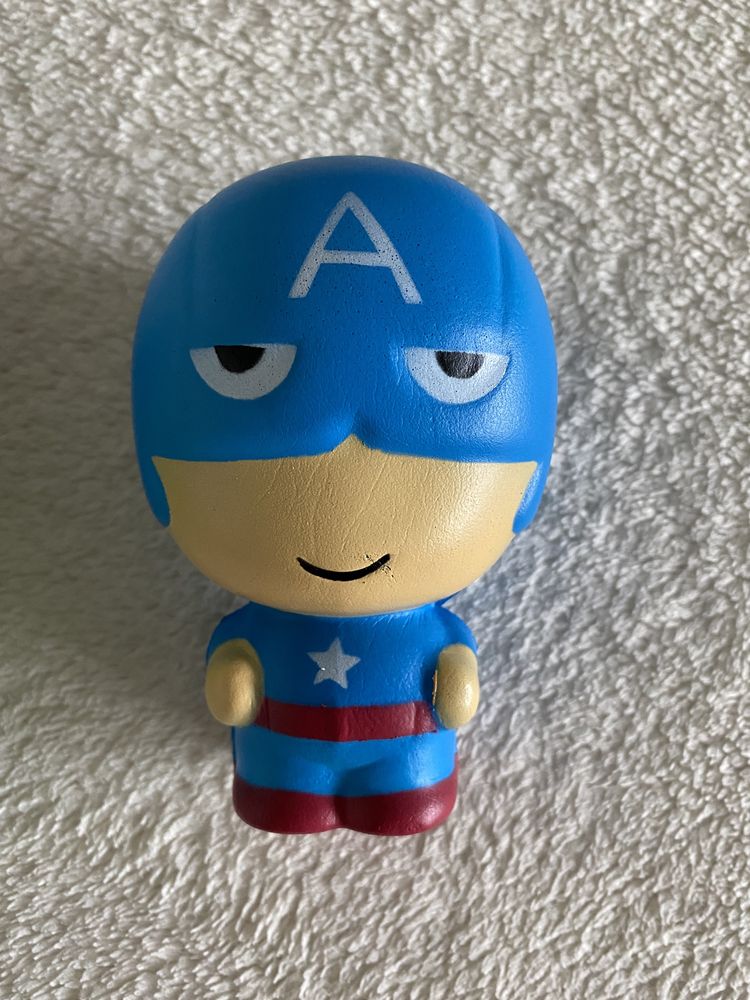 Игрушка деткая антистресс сквиши ,Капитан Америка,Железный Человек