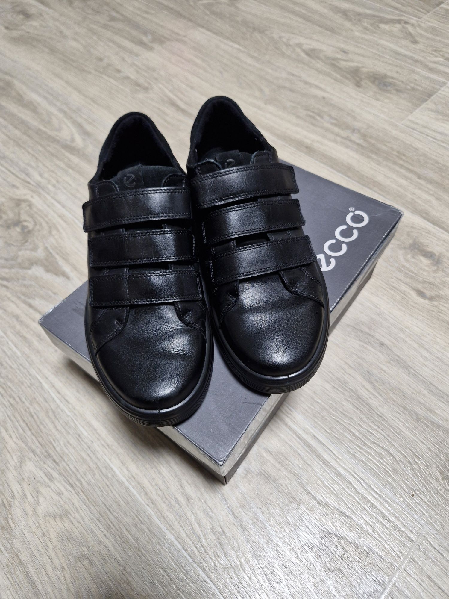 Туфли Мокасины,Ecco оригинал,кожа 40 р.