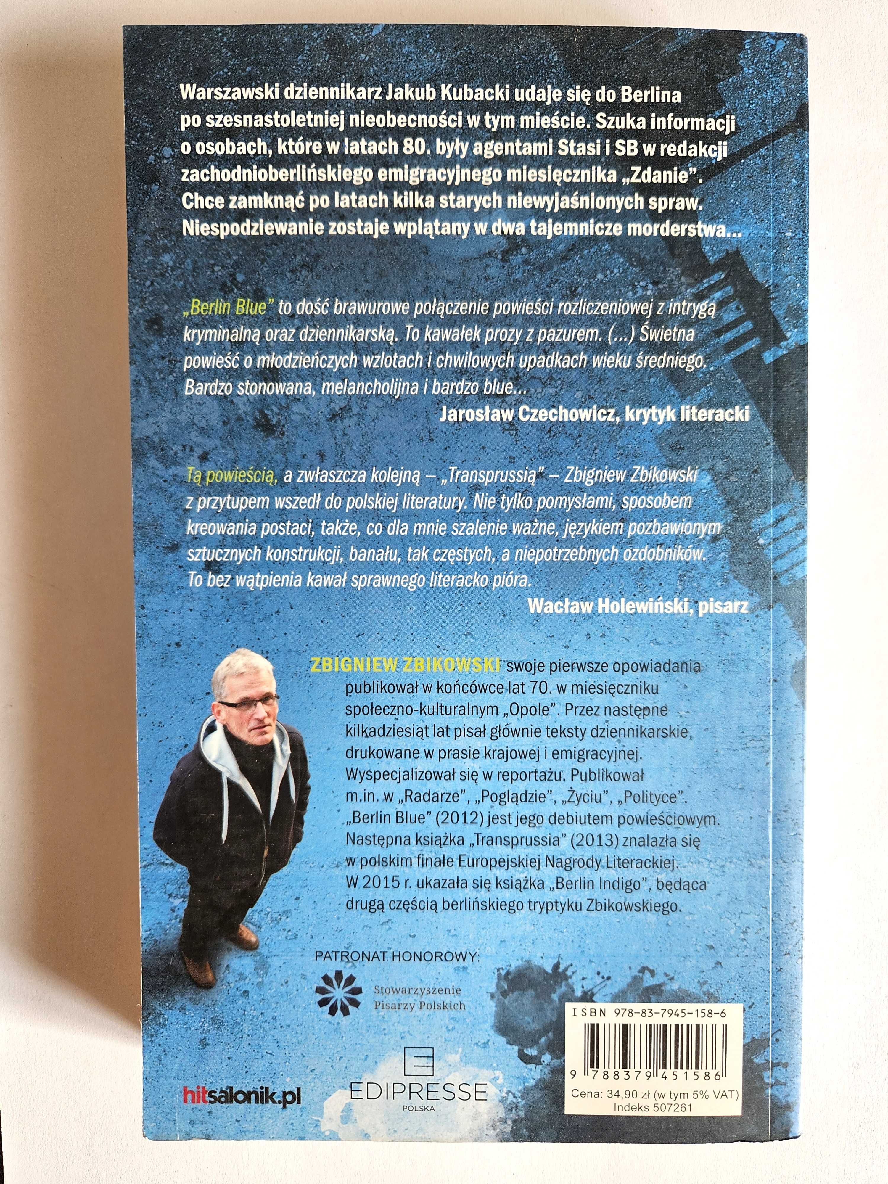 BERLIN BLUE Zbigniew Zbikowski - wpis autora