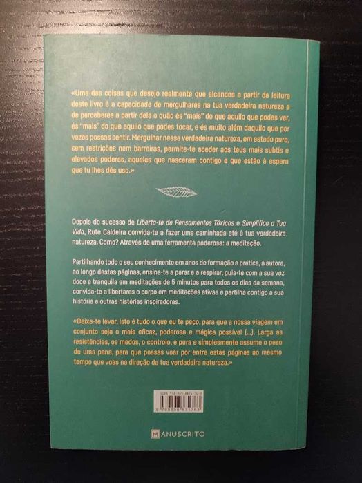 (Env. Incluído) O Poder da Meditação de Rute Caldeira