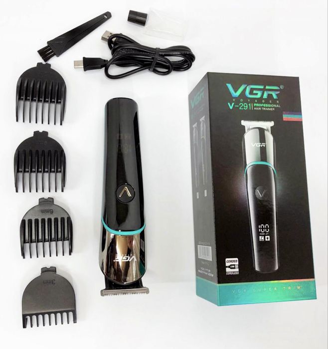 Професійна машинка для стрижки волосся та бороди – бездротова