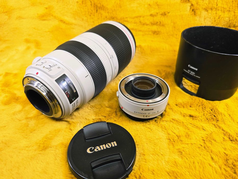 !+ 1.4x КОНВЕРТЕР! Canon EF 100-400 f/4.5-5.6L IS II USM -друга версія