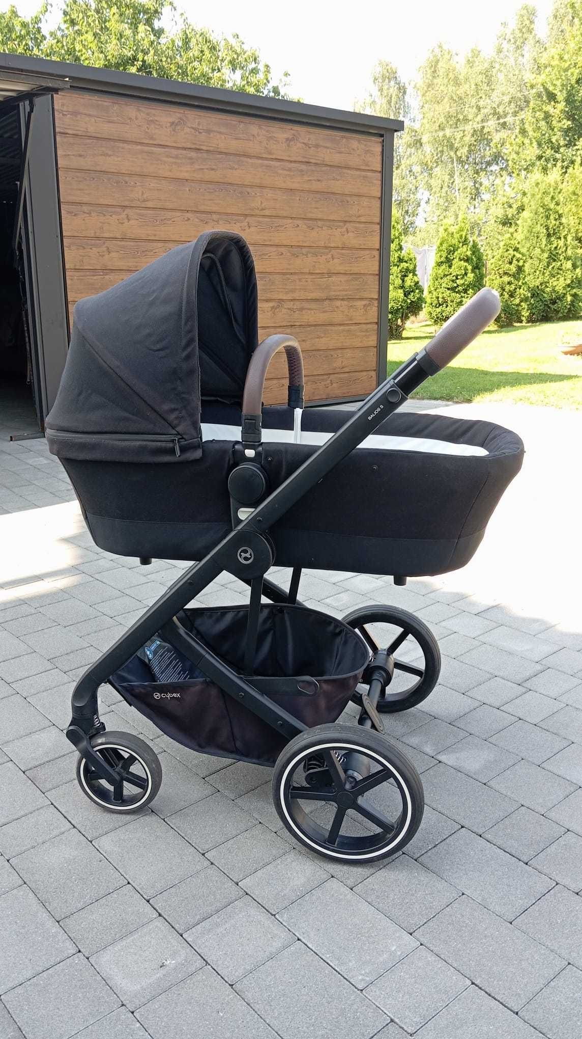 Wózek Cybex Balios S 2 w 1 – gondola + spacerówka.