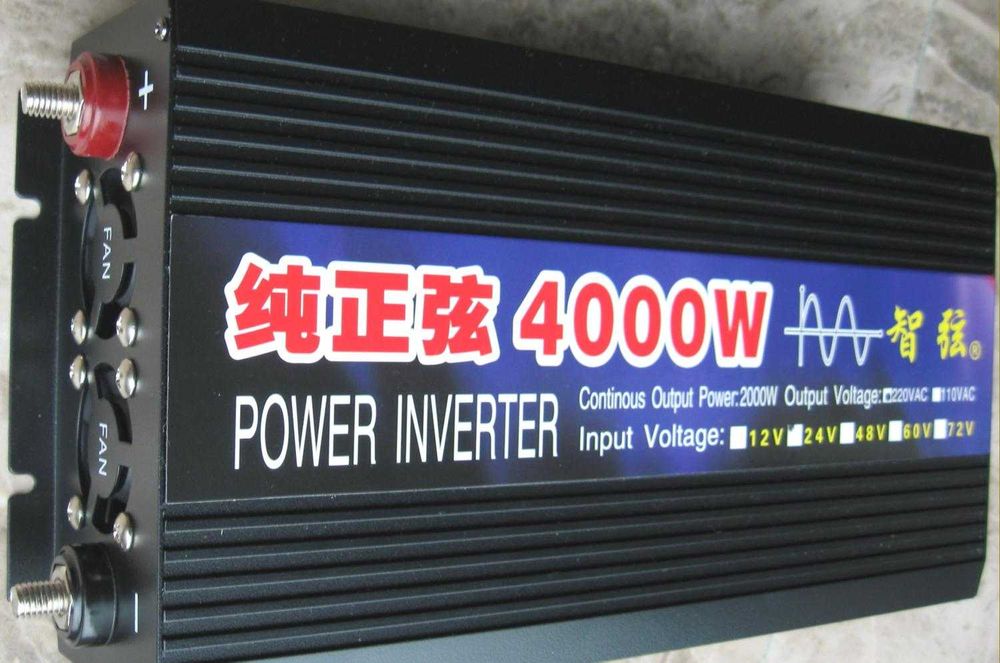 Инверторы 24в-48в-220в/ 4000 Вт. чистый синус / в наличии !