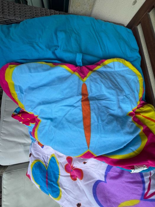 SACO-CAMA INFANTIL BORBOLETA