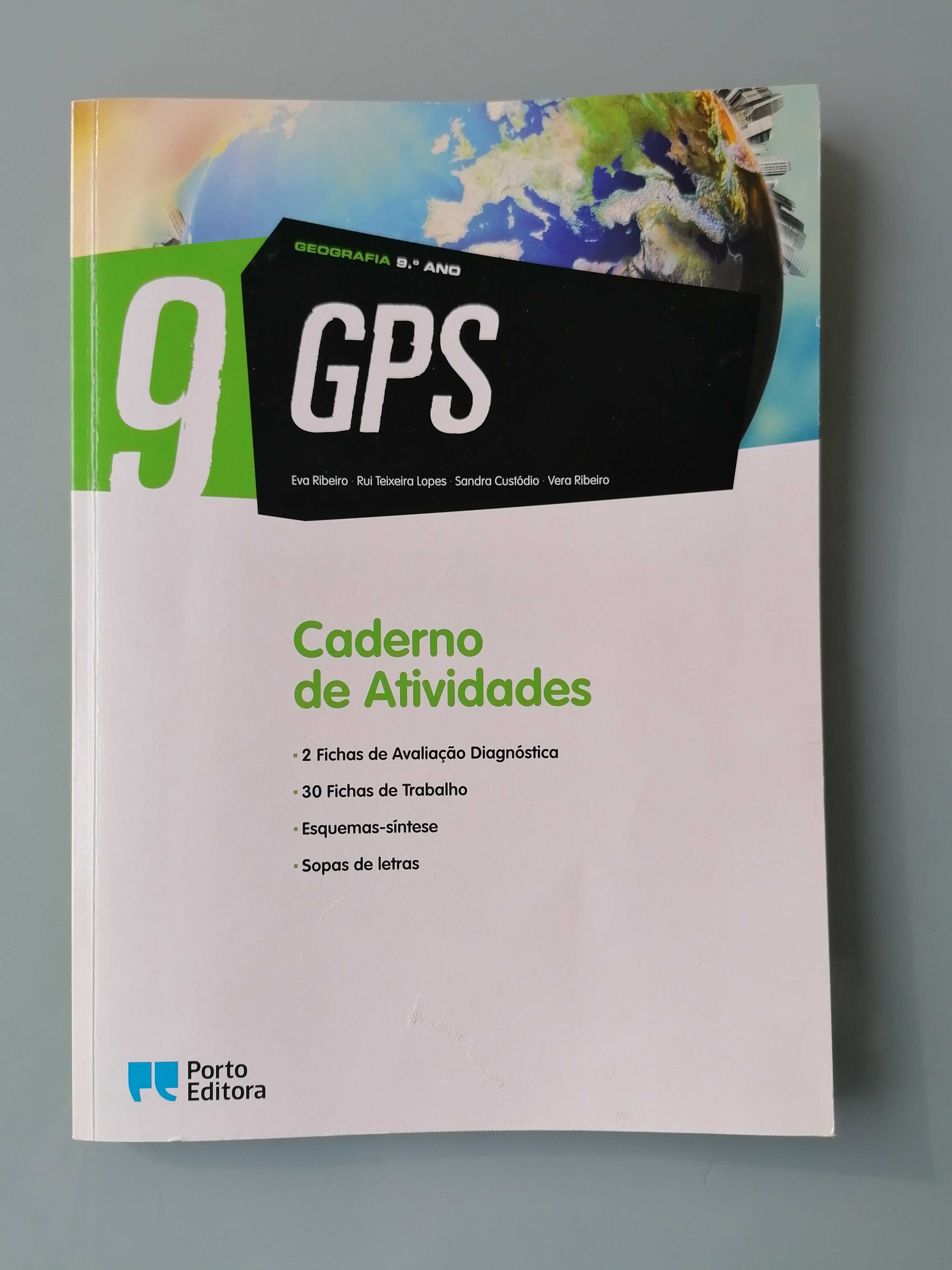 9 GPS - Geografia 9 ºAno - Manual e C.A./Bloco do Aluno