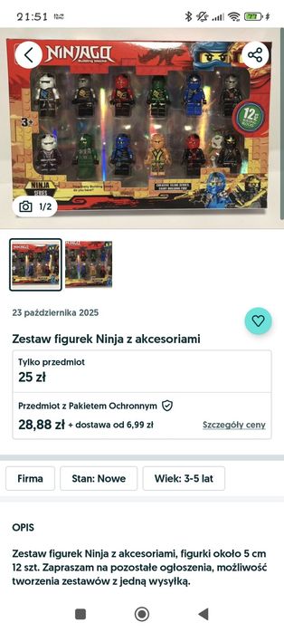 Zestaw nowych zabawek