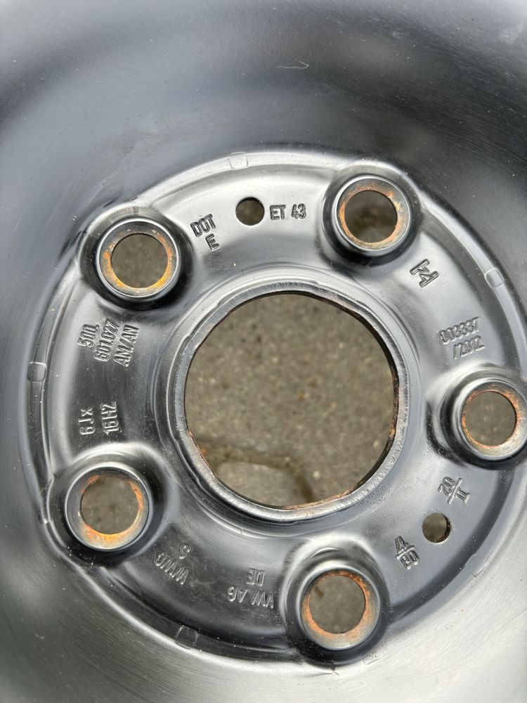 FS22 Komplet felg stalowych 16” 5x112 Et 43 vw
