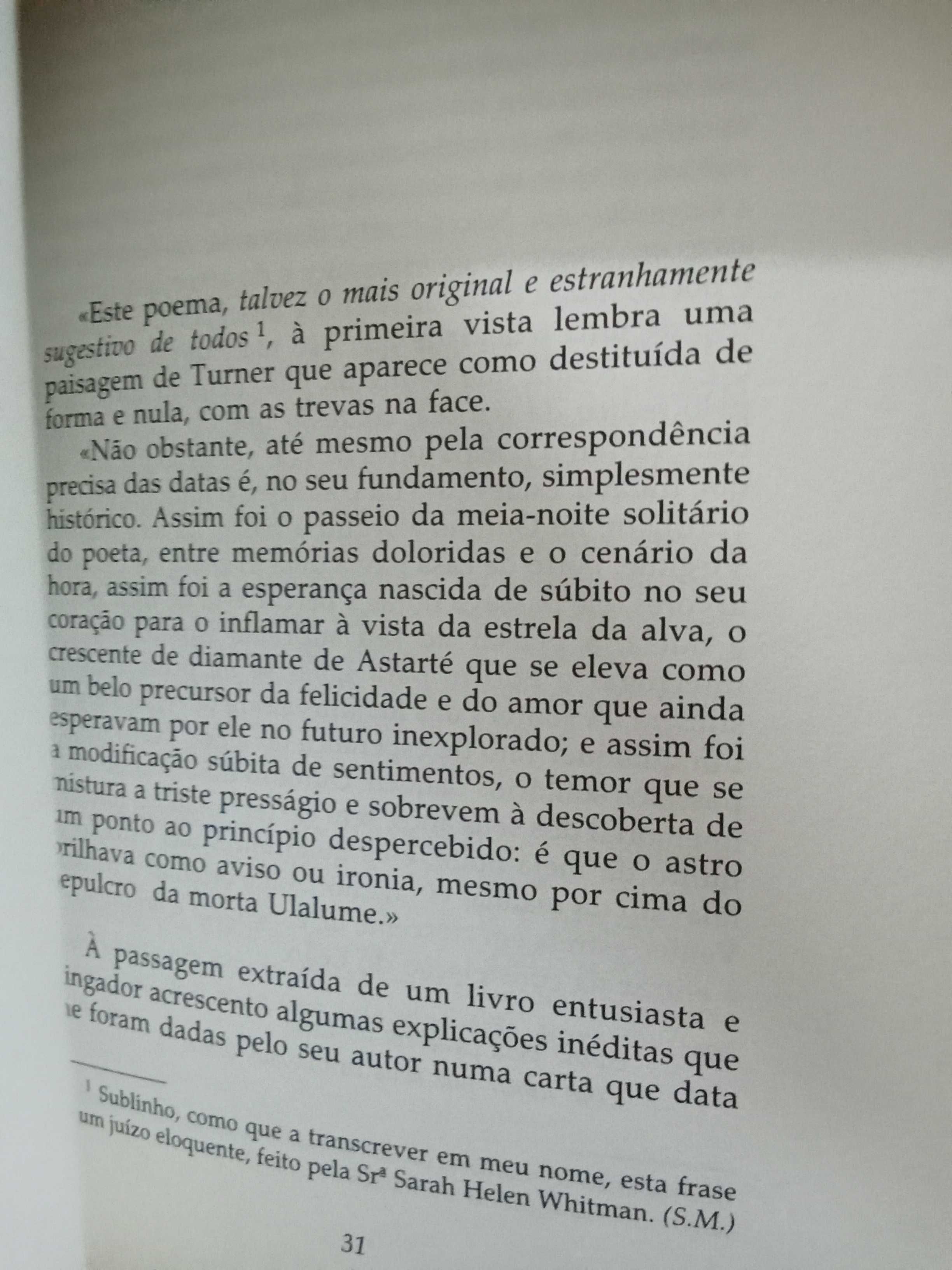 Edgar Poe, Mallarmé, Pessoa - Annabel Lee, Ulalume & O Corvo