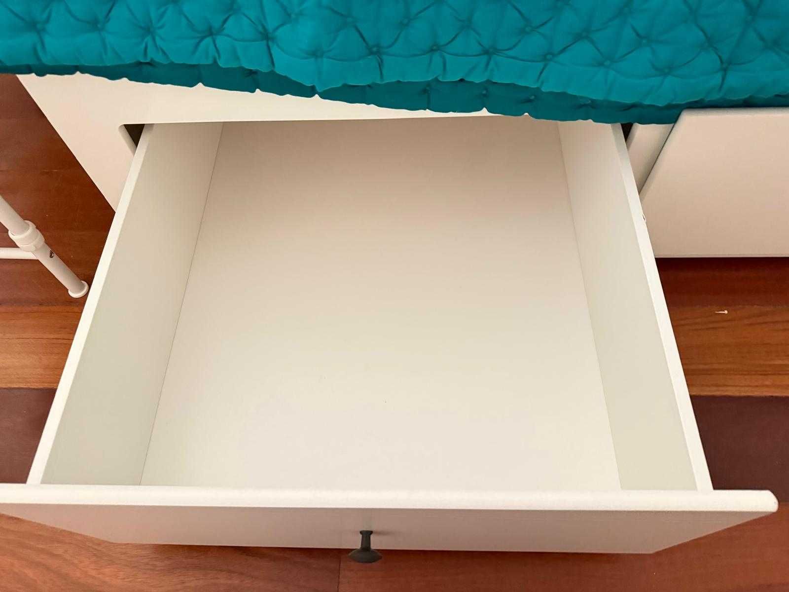 Vendo: Cama HEMNES IKEA de casal + colchão – Excelente estado