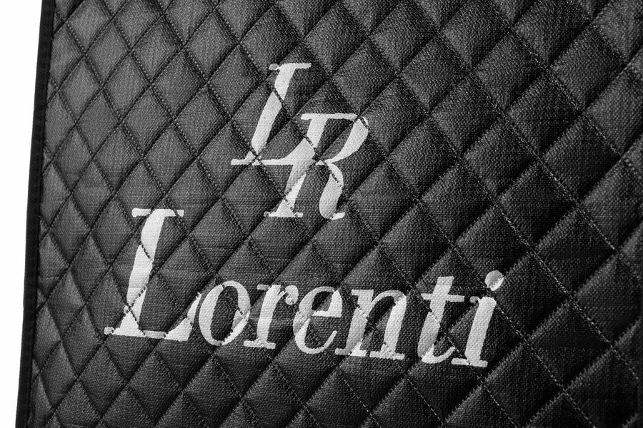 duża, pikowana torba damska z materiału syntetycznego - lorenti