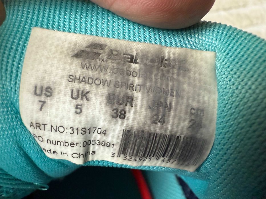 Buty Sportowe Tenisowe BABOLAT r.38