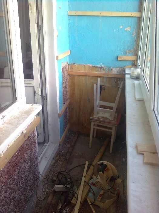Ремонт балконов