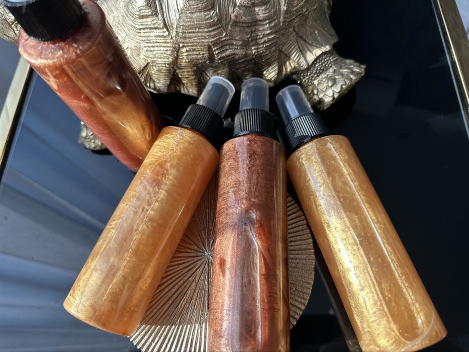 Кокосова длія шимер для засмаги