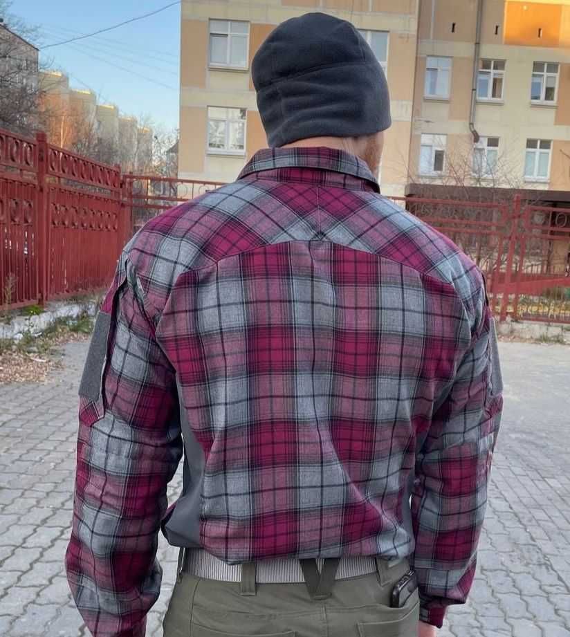 Helikon Tex MBDU Flannel SHIRT Рубашка сорочка картата в клітинку топ