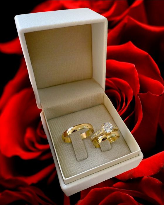 Zawsze Modne! KLASYCZNE Złote Obrączki Ślubne