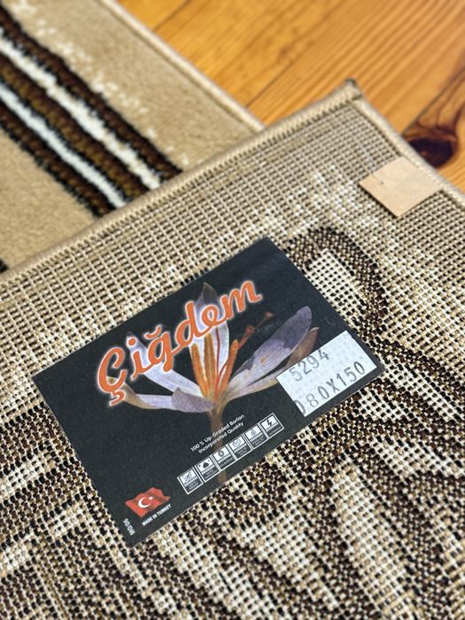 Nowy turecki prostokątny dywan