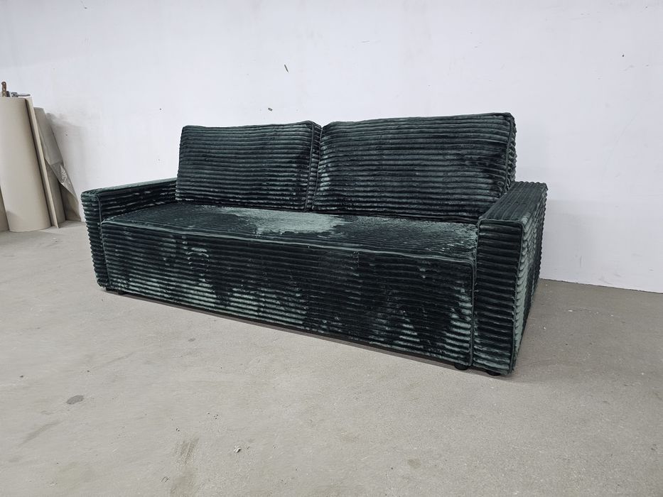 Sofa rozkładana prosto od producenta gruby sztruks