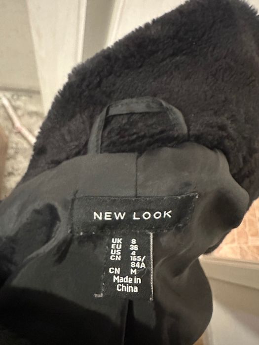 Шубка зі штучного хутра New Look