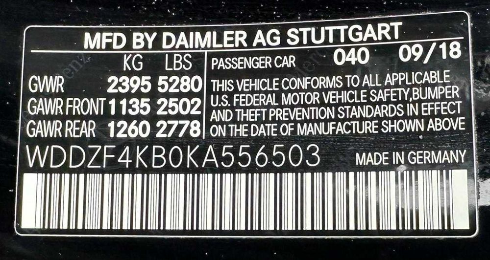 2019 Mercedes-Benz E 300 4Matic