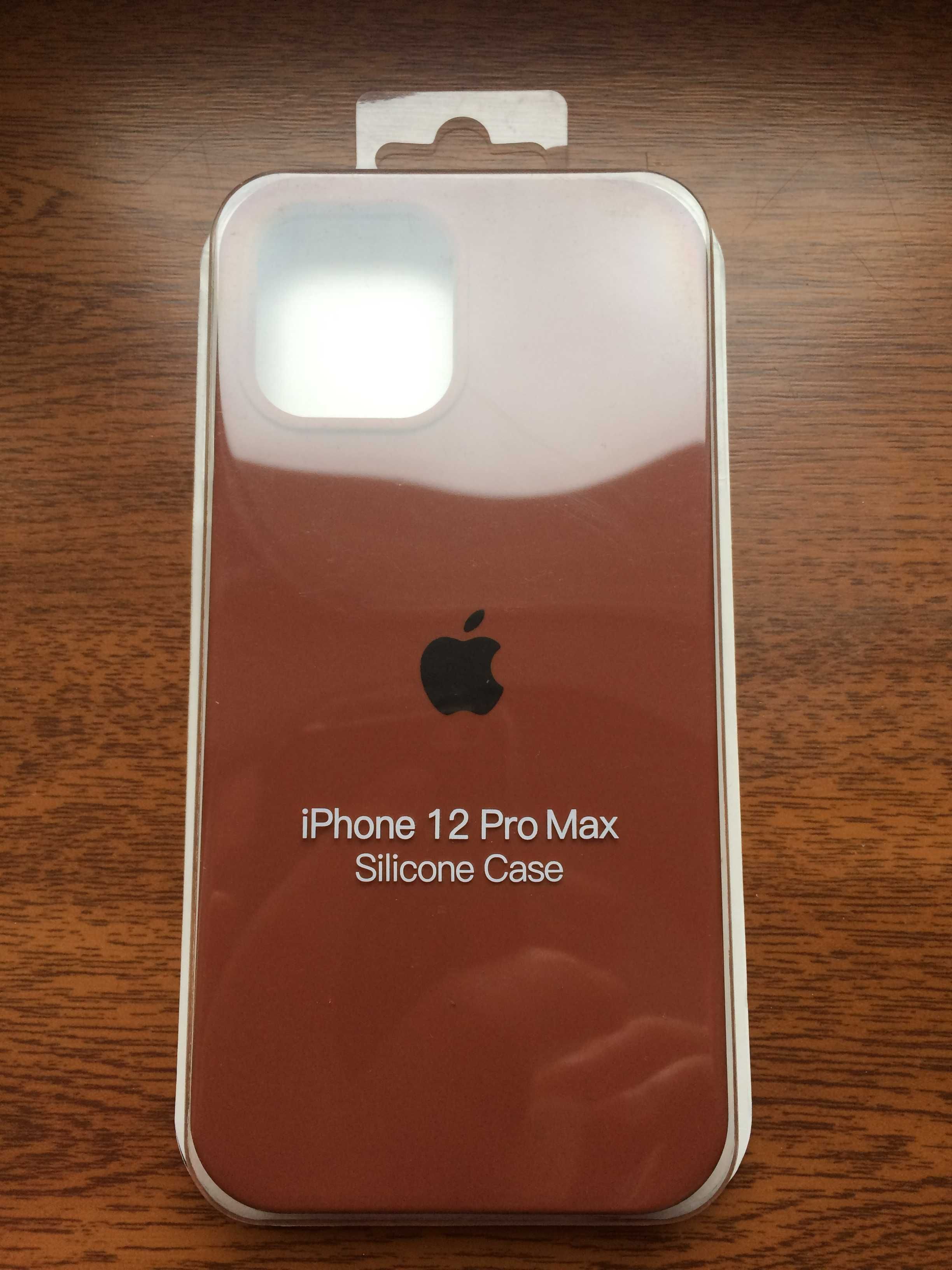 Розкішний оригінальний силіконовий чохол для Apple iPhone 12 Pro Max