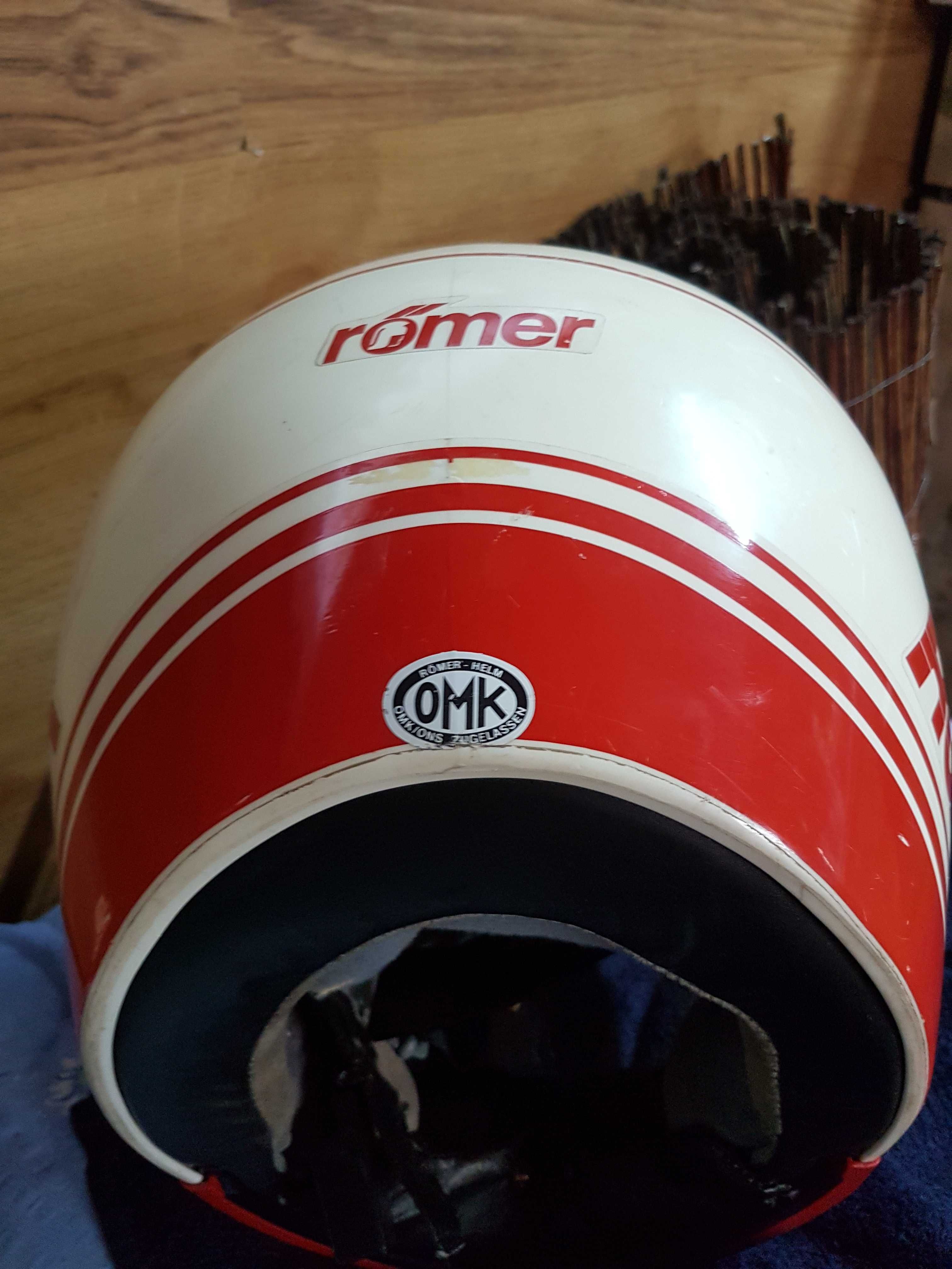 KOLEKCJONERSKI kask motorowy Romer-helm ladny stan