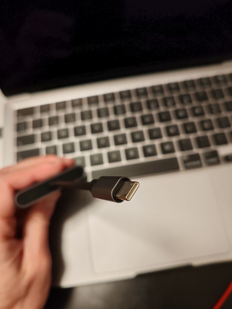 Adaptador 3 em 1 USB-C HDMI USB-A USB-C