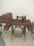 Máquina de costura da singer de 1908