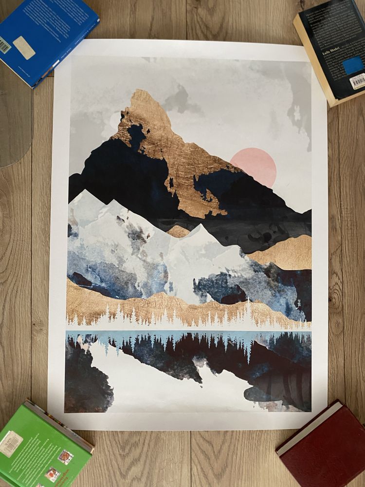 Plakat Desenio 70x50 SpaceFrog Designs - Winter Moon