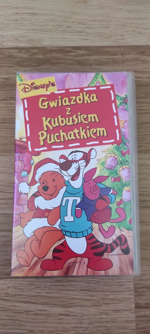 Gwiazdka z Kubusiem Puchatkiem, kaseta VHS, bajka Walt Disney