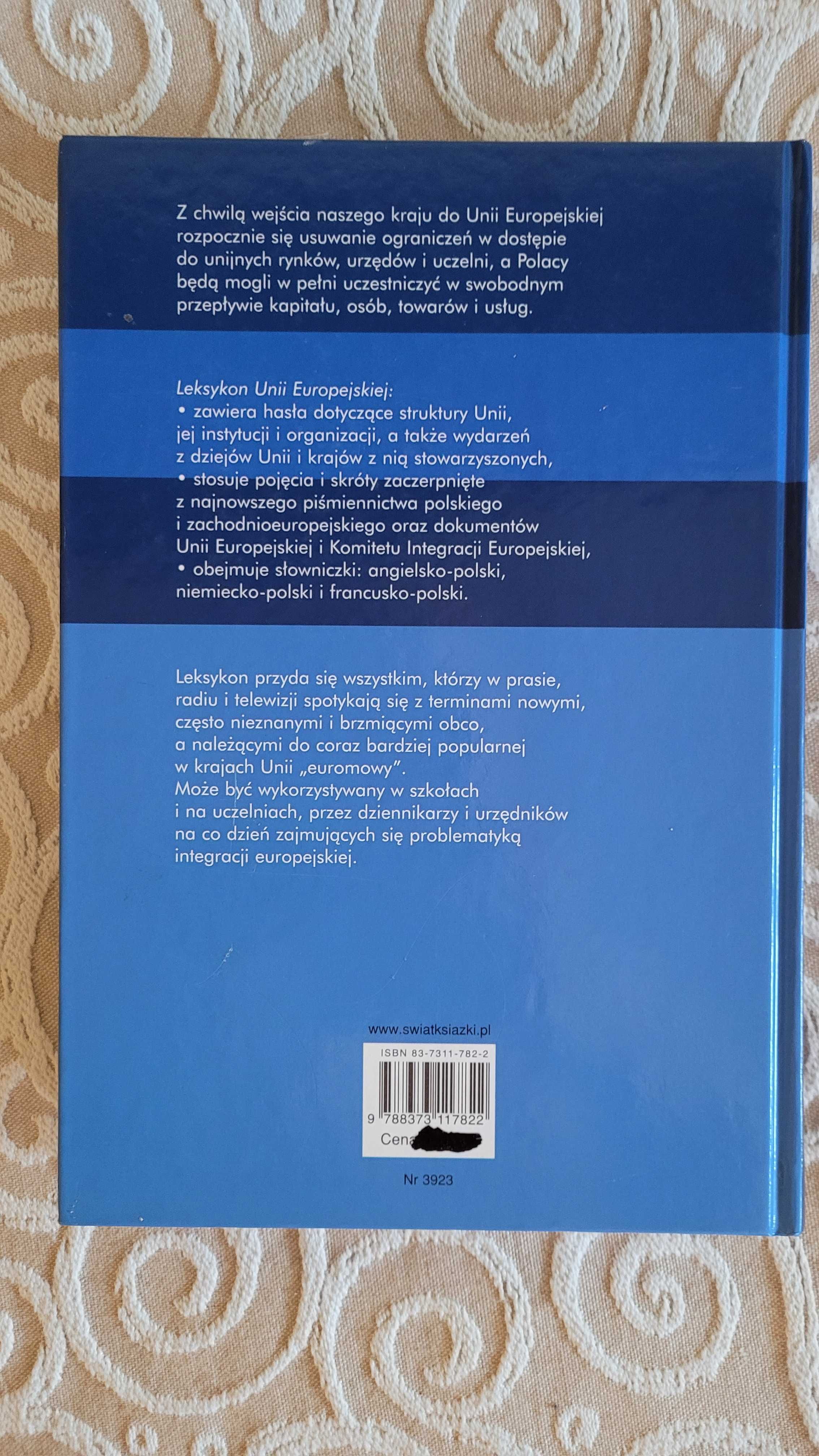 Książka 'Leksykon Unii Europejskiej'