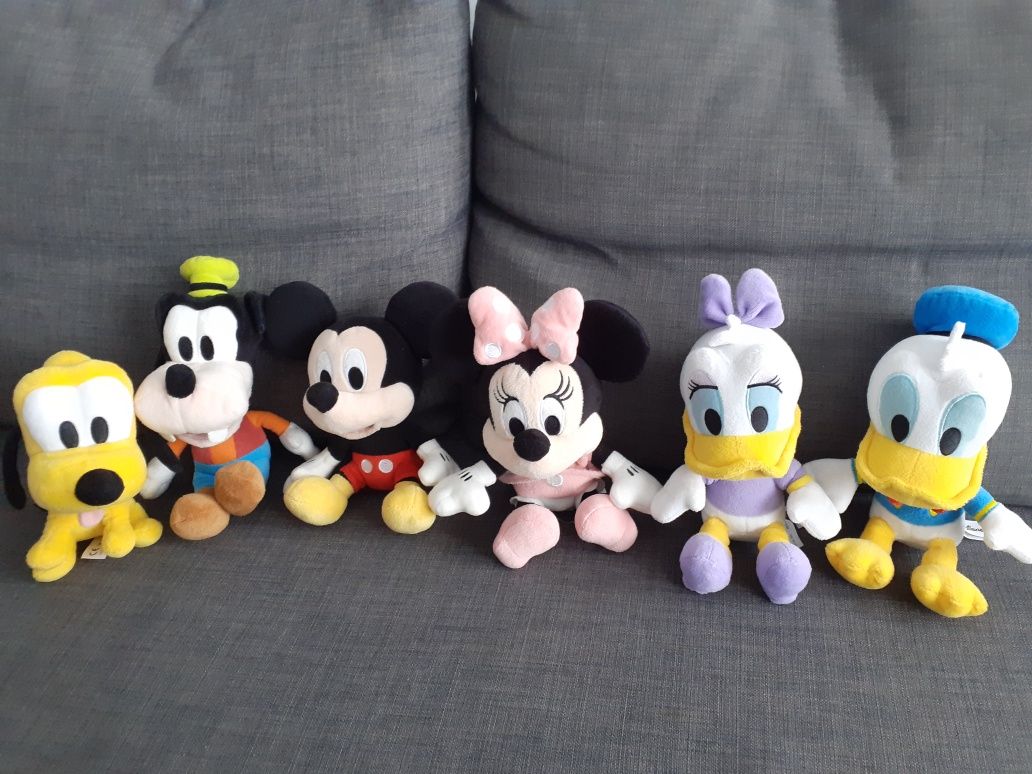 Myszka Miki i przyjaciele, zabawki pluszowe jak nowe Disney kolekcja