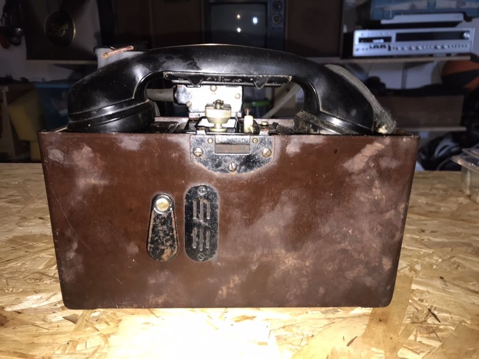 Telefone antigo Militar – 2ª Guerra Mundial  - 1938
