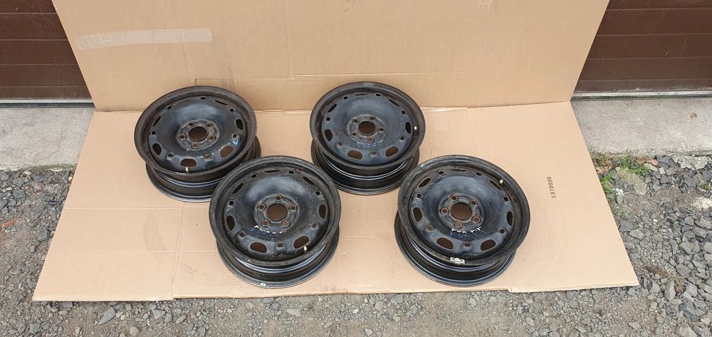 Felgi stalowe 5J R14 ET35 5X100 VW Fox 6Q0601027H