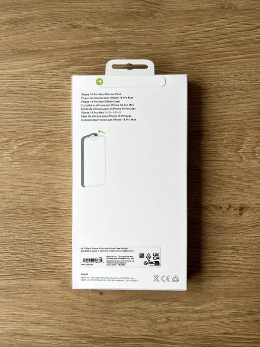 Оригінальний силіконовий чохол Apple iPhone 14 Pro Max Plus / MagSafe