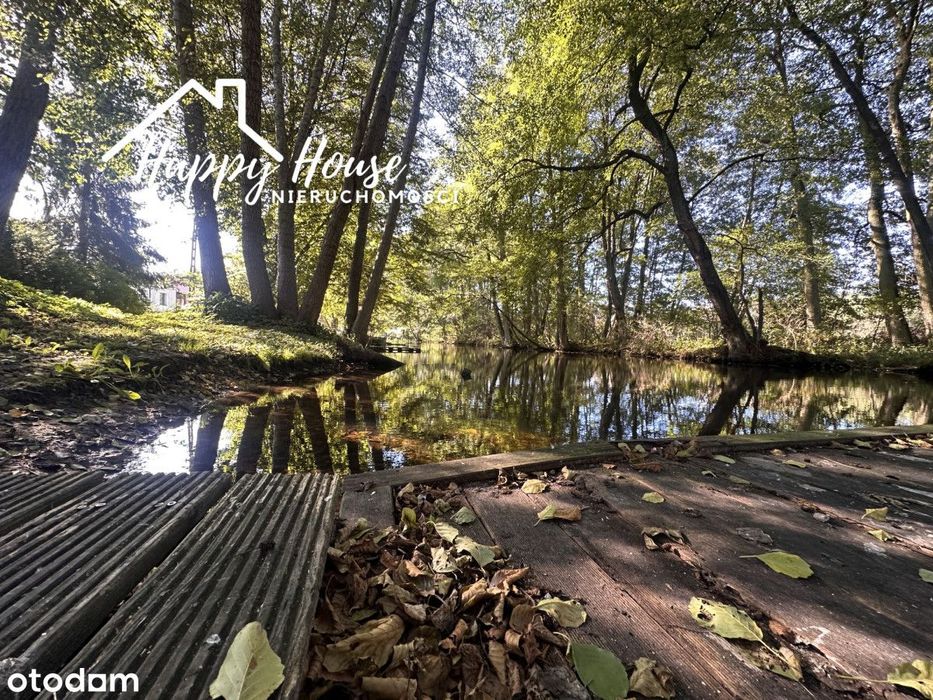 Dom Letniskowy dwulokalowy, Jezioro, Rzeka, Las